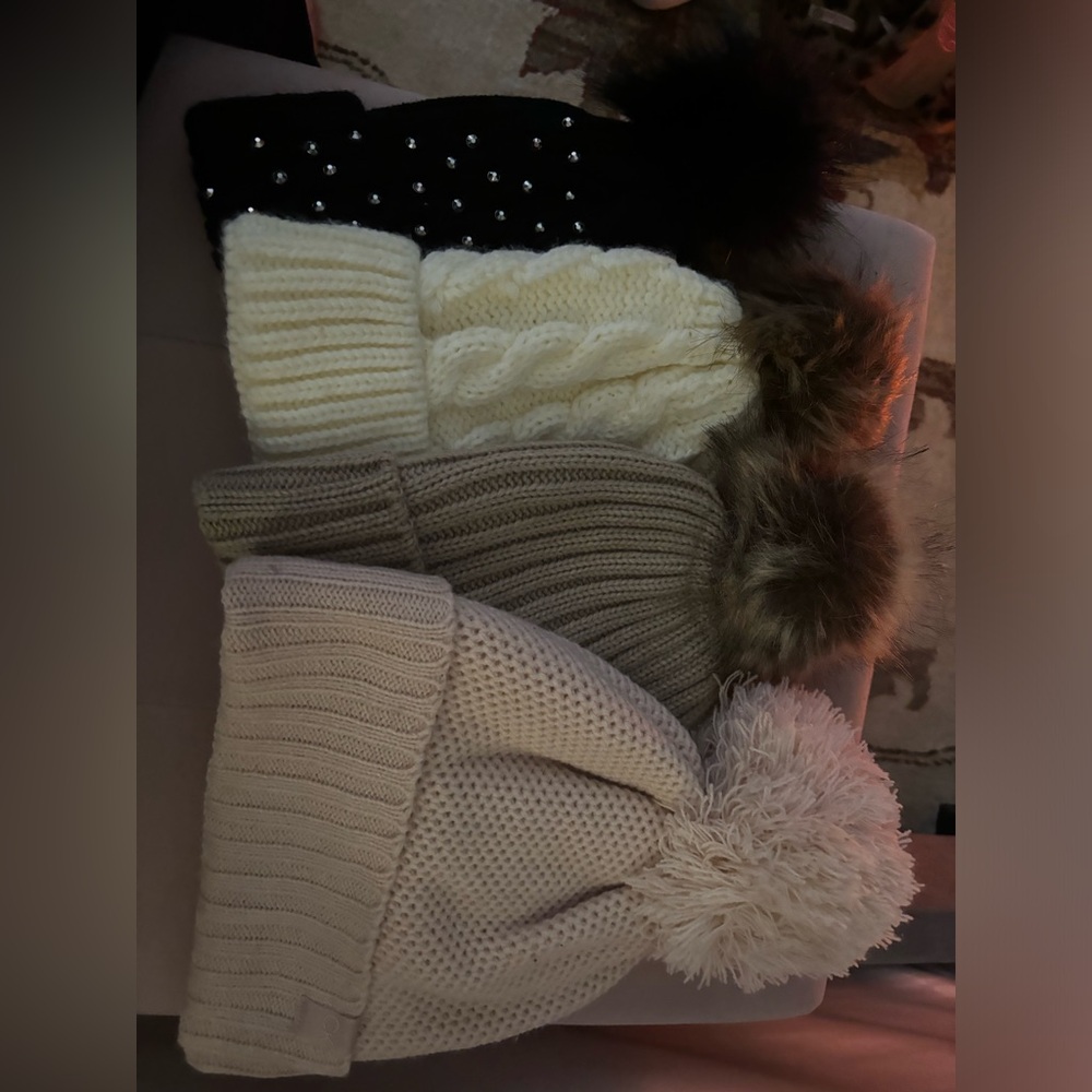 4 beanies all brand new